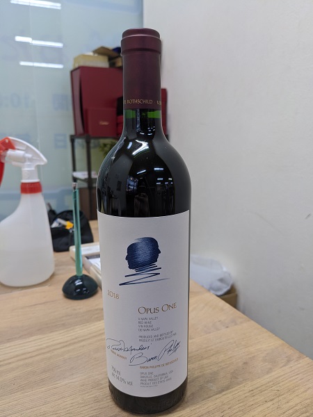オーパスワン　2018年　ワイン　